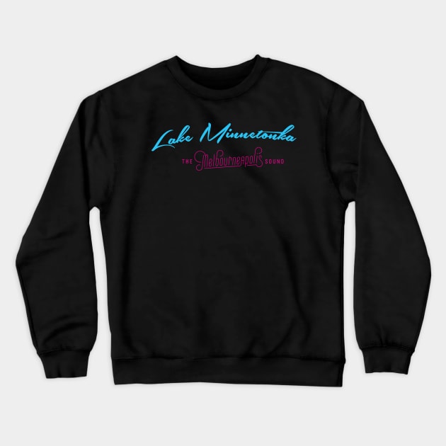 Lake Minnetonka crew tshirt Crewneck Sweatshirt by TwoAndFourMusic